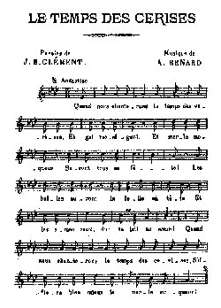 Le temps des cerises